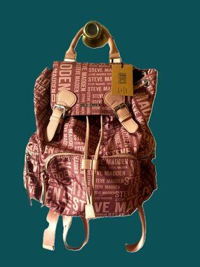 Steve Madden Blush Flesh Pink Backpack Adjustable Straps Top Handle NWT